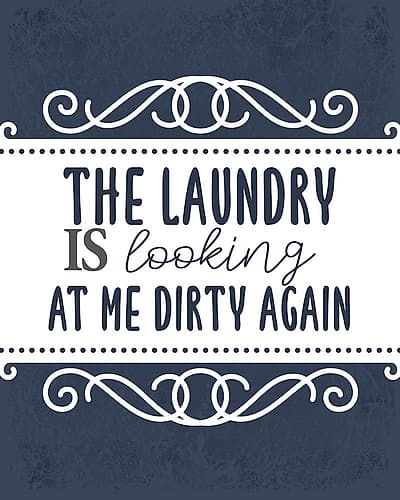 Laundry Today 3 Leisure Print