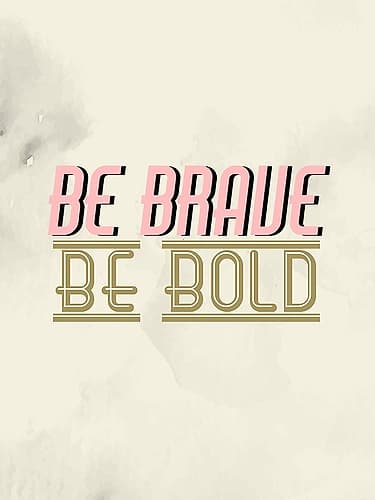 Bold 1 Art Print
