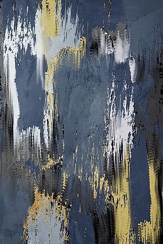 Painted Strokes 1 V2 Art Print by Kimberly Allen