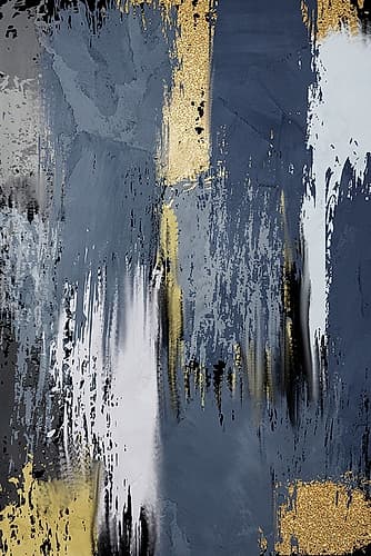 Painted Strokes 2 V2 Art Print by Kimberly Allen
