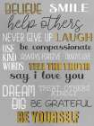 Be Bold 2 Art Print