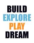 Build 2 Art Print