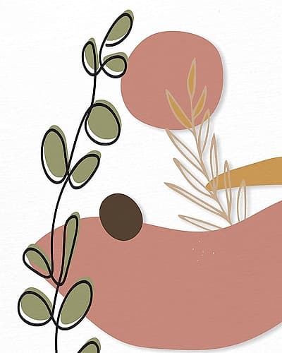 Natural Space 1 Art Print