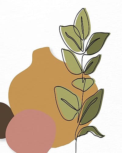 Natural Space 3 Art Print