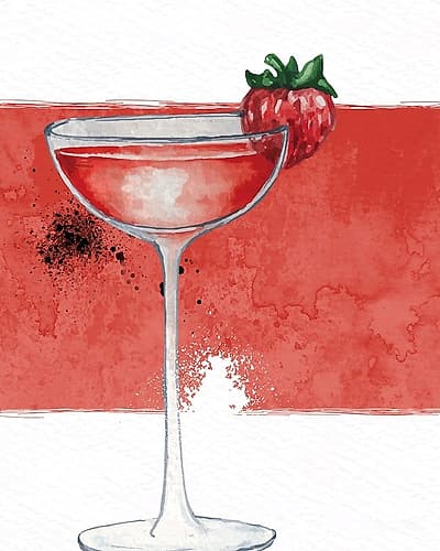 Cocktail Hour 3 Spirits Print