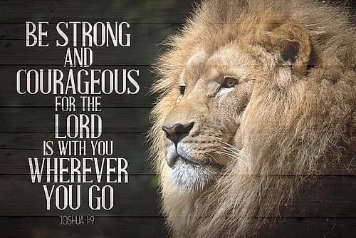 Be Strong Art Print