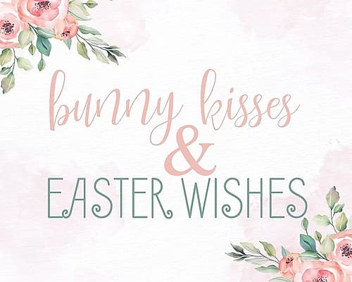 Easter Wishes Art Print
