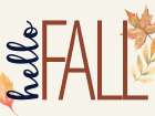 Hello Fall Art Print