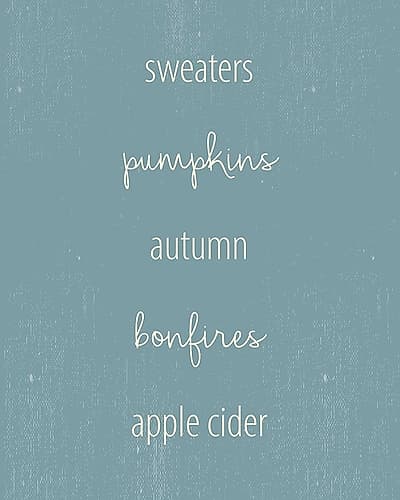 Sweaters 1 Food Print