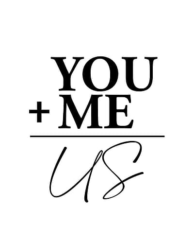 You Plus Inspirational Print