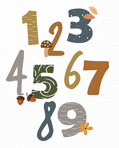Woodland Playroom 2 Art Print