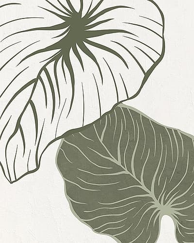 Serenity Palm 1 Nature Print