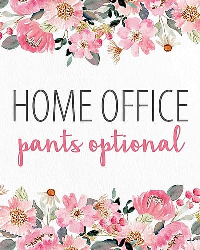 Pants Optional Whimsical Print
