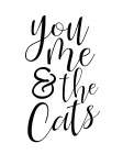 You Me Cats Art Print