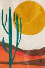 Desert Sun Art Print