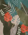 Tropic Green 2 Botanical Print