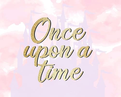 Once Upon a Time Art Print