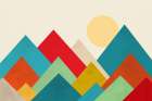 Mountain Range 2 Art Print