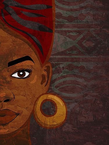 Her Gaze 1 Art Print