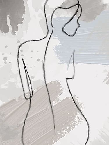 Shape 2 Art Print by Kimberly Allen