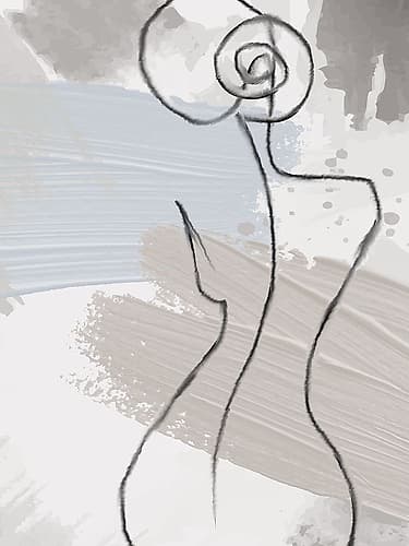Shape 3 Art Print by Kimberly Allen