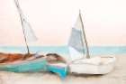Shore Boats Art Print