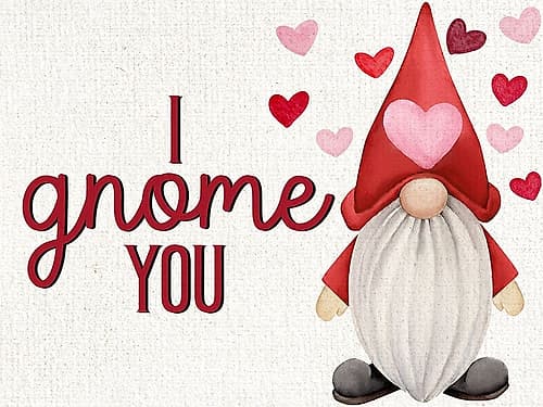 I Gnome You Holidays Print