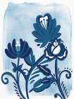 Folk Flower 1 Art Print