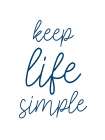 Simple Art Print