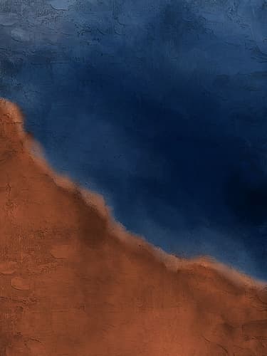 Earth and Sky Landscape Print