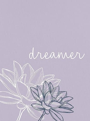 Dreamer Inspirational Print