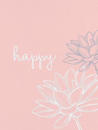 Happy Inspirational Print