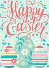 Happy Easter Eggs Art Print