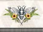 Bee Flower Art Print