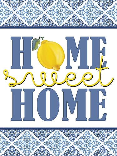 Lemon Tile 14 Art Print