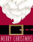 Merry Christmas Santa Art Print