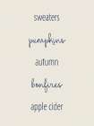 Hayrides and Sweaters 1 Art Print