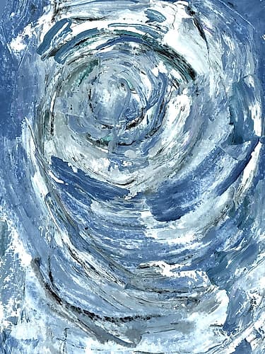 Circled Art Print by Kimberly Allen