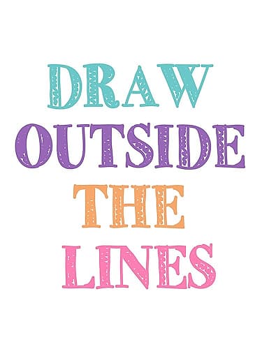 Draw 1 Kids Print