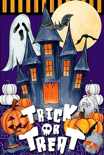 Haunted House Art Print