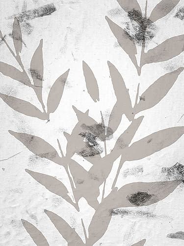 Mono Leaves 1 Nature Print