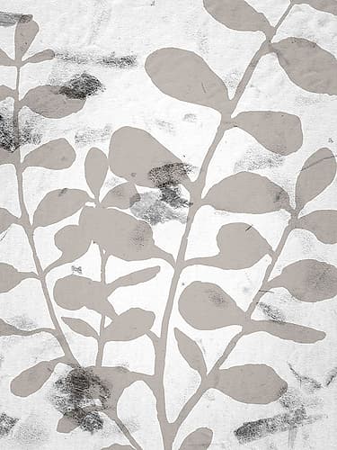 Mono Leaves 2 Nature Print