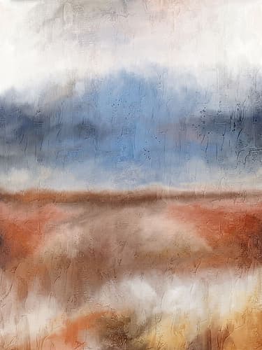 Sky and Earth 1 Art Print