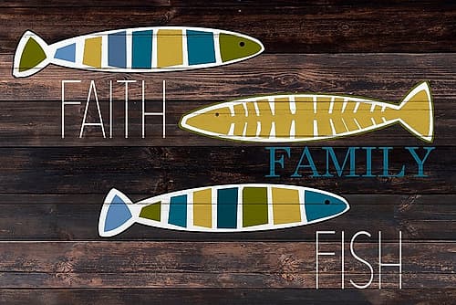Faith Fish 1 Art Print
