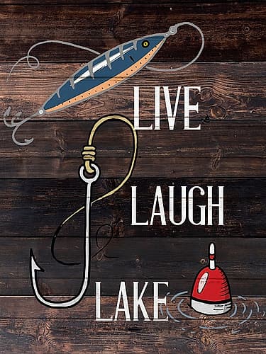 Live Lake 1 Leisure Print
