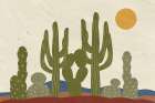 Cactus Walk Art Print