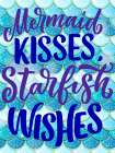 Mermaid Kisses Art Print