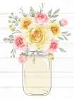 Floral Jar 4 Art Print