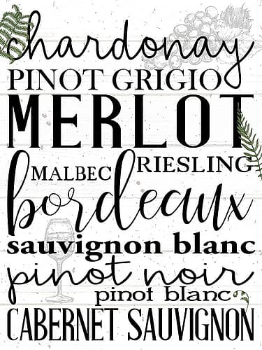 Wine Glass Ferns 4 Spirits Print
