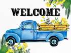 Welcome Lemon Truck Kitchen Print
